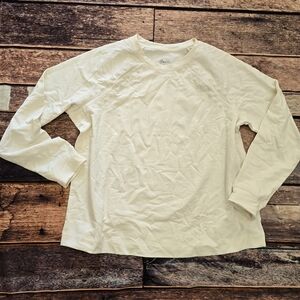 Cream Long Sleeve Shirt